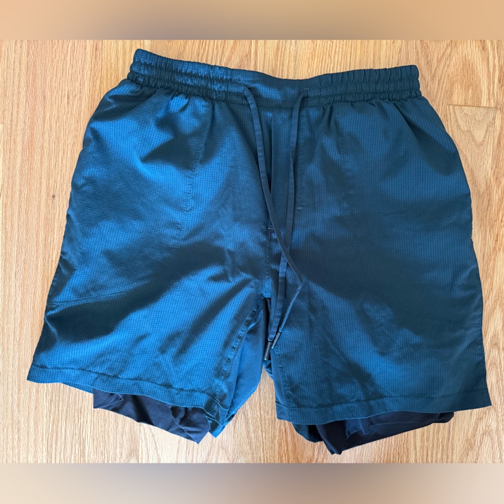 lululemon athletica Navy Blue Athletic Shorts
